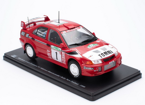 mitsubishi lancer evo vi #1  makinen/mannisenmaki winner rally new zealand Чемпион мира 1999 24WRC514 Модель 1:24